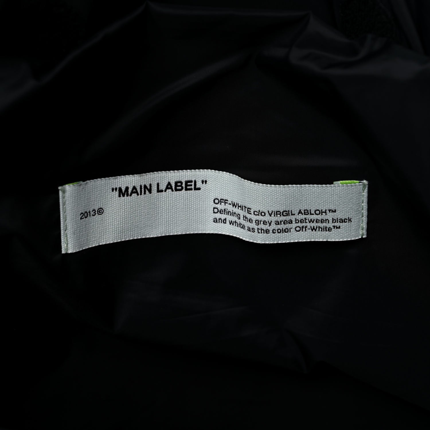 Off-White Nylon Industrial Puffy Backpack Black 6 of 14