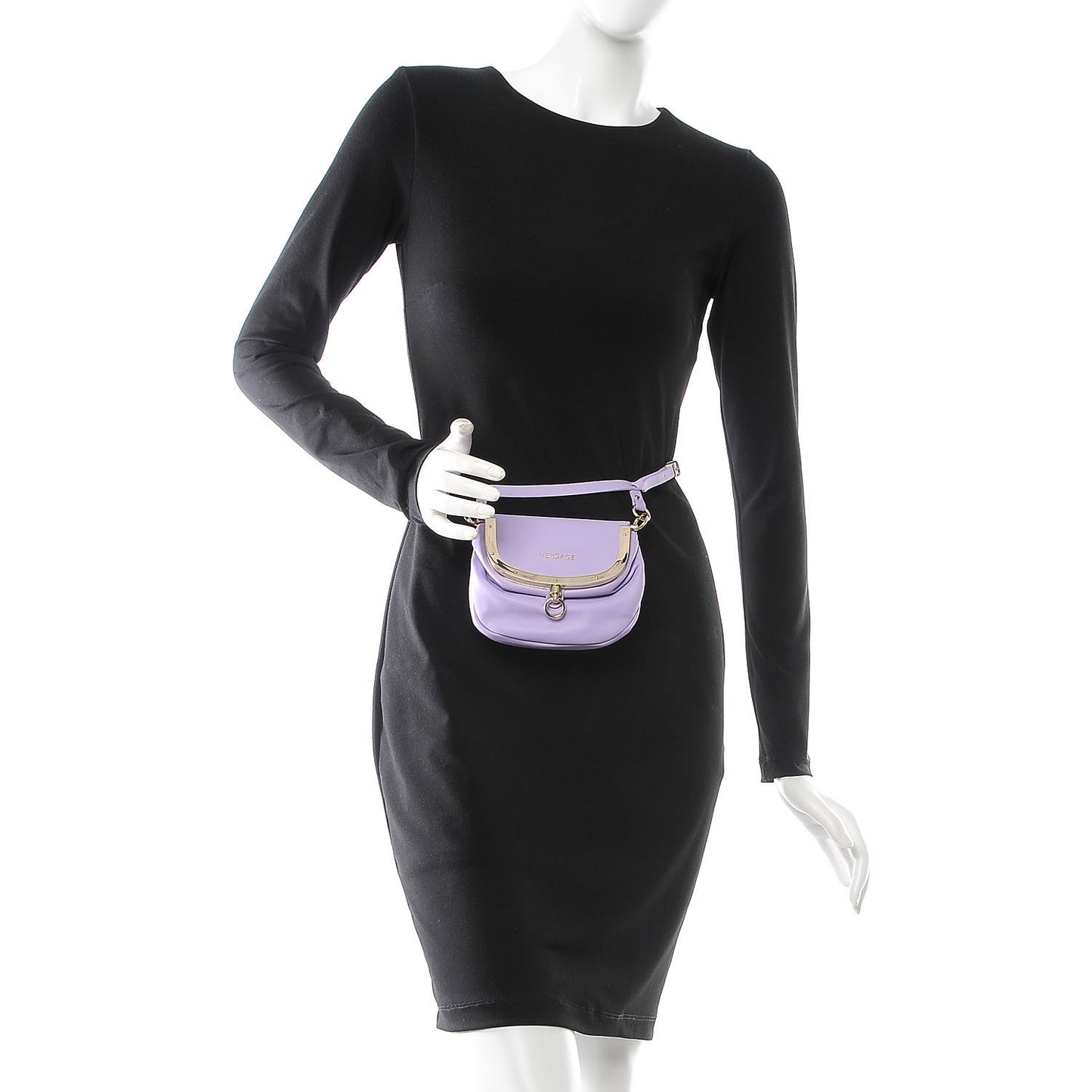 Nappa Metalways Belt Bag Purple