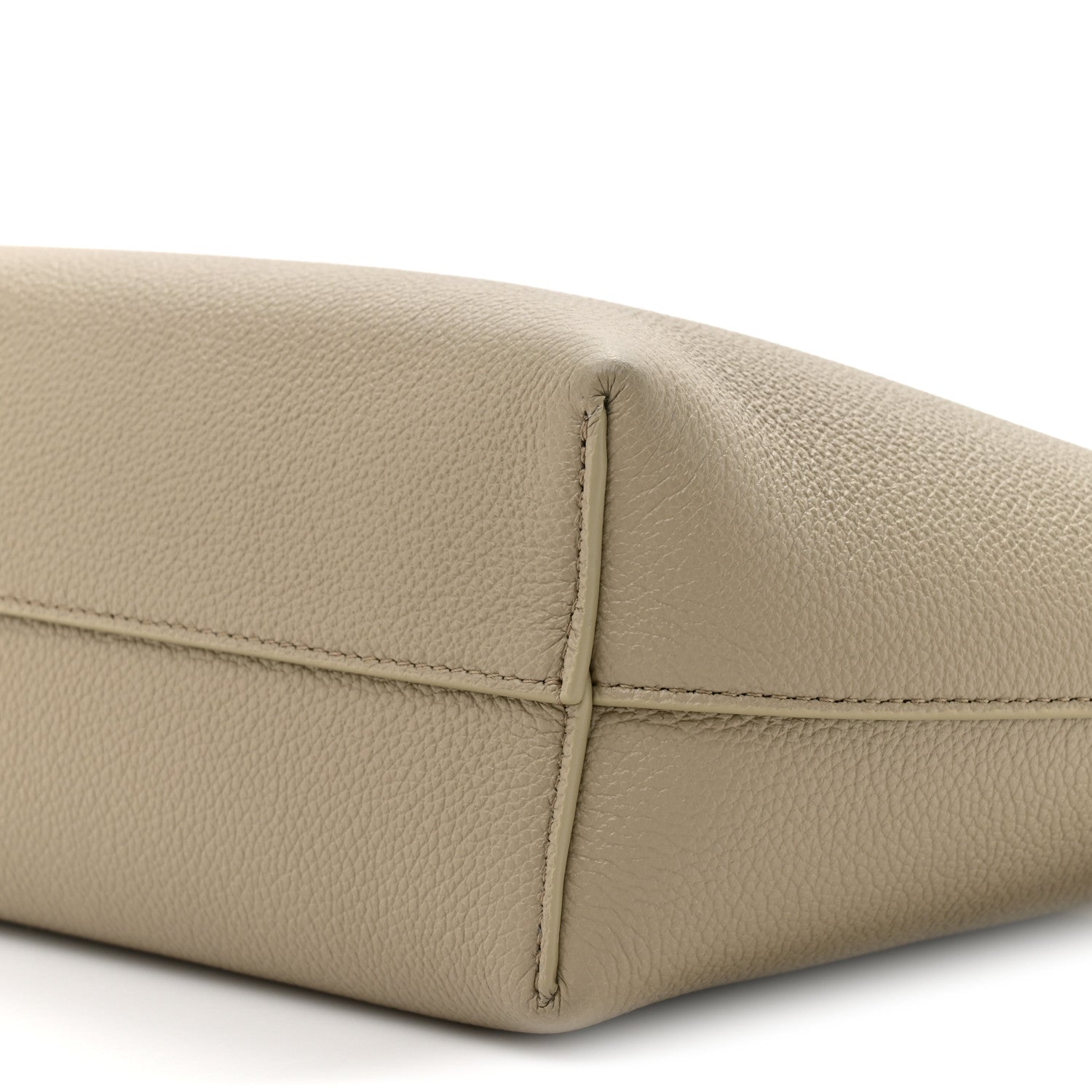 Celine Grained Calfskin Triomphe Mini Cabas Anais Modern Taupe 10 of 13