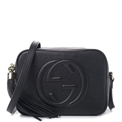 Gucci Pebbled Calfskin Small Soho Disco Bag Black 1 of 4