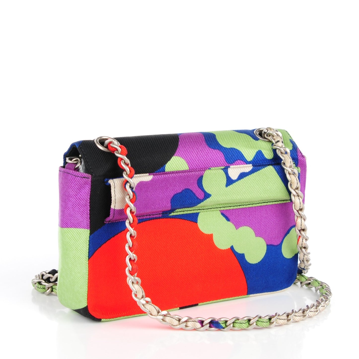 Grosgrain Printed Extra Mini Convertible Flap Multicolor