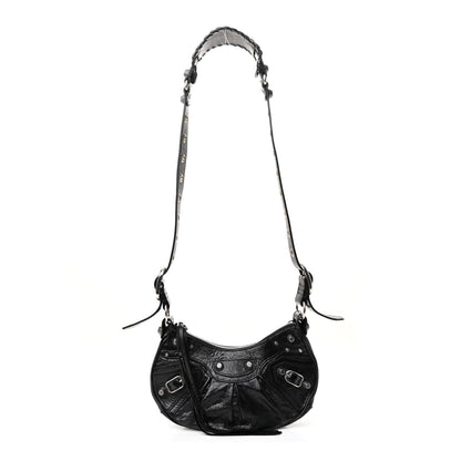 Balenciaga Agneau Arena Le Cagole Shoulder Bag XS Black 1 of 12
