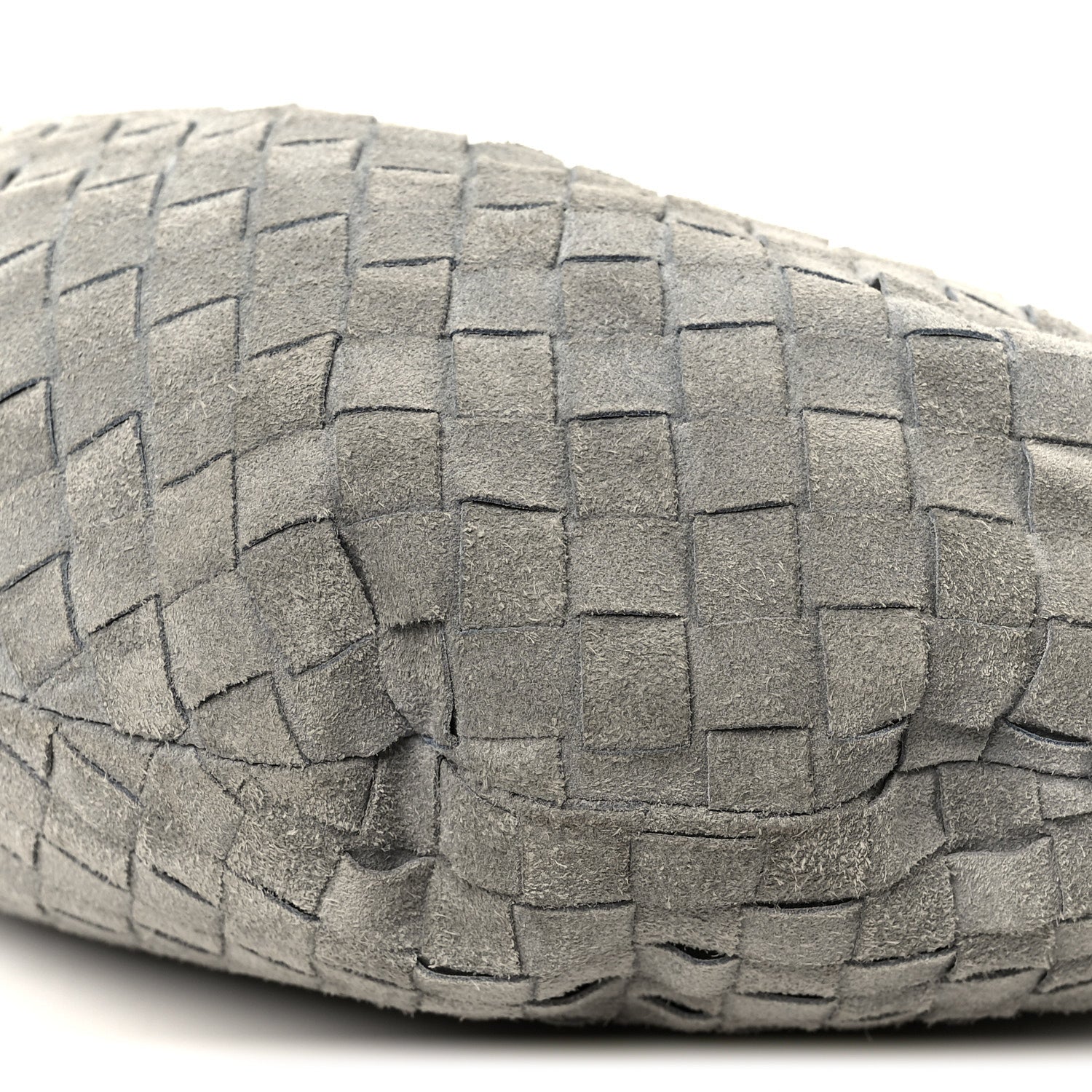 Bottega Veneta Suede Calfskin Intrecciato Teen Jodie Hobo Thunder 10 of 10