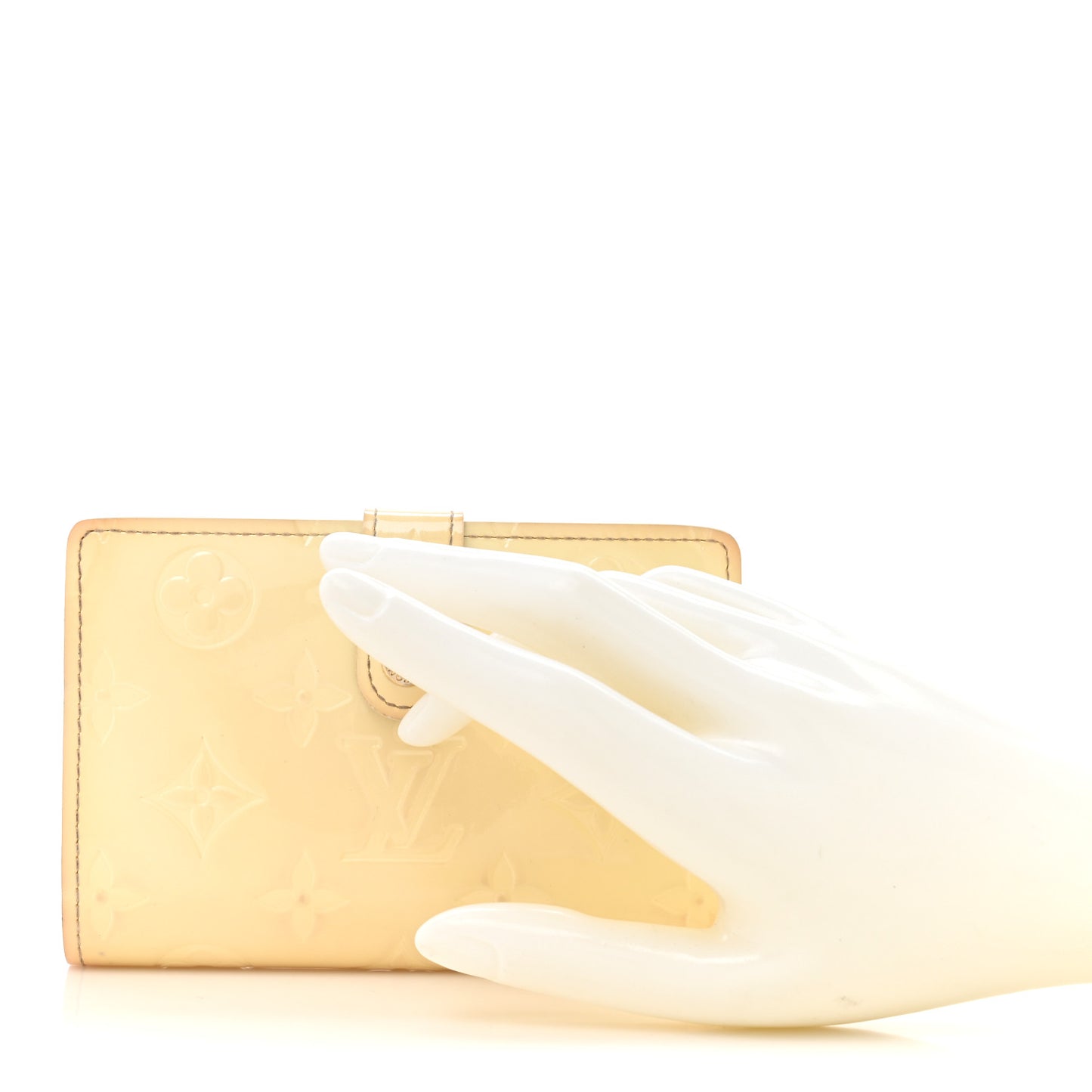 Vernis French Purse Wallet Perle