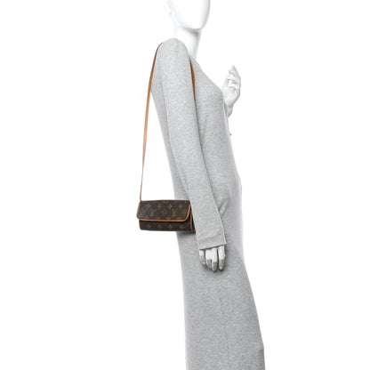 Louis Vuitton Monogram Pochette Twin PM 2 of 14
