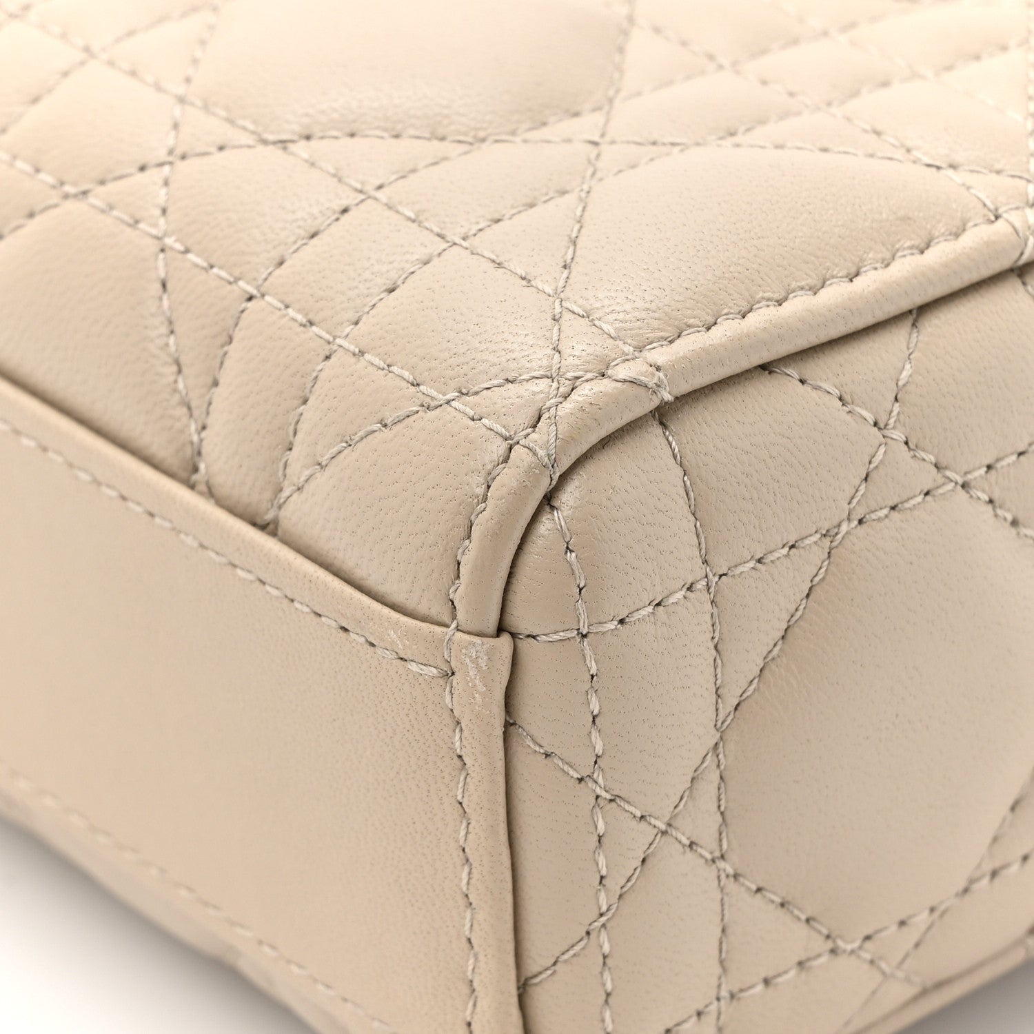 Christian Dior Lambskin Cannage Medium Lady D-Joy Hazelnut 15 of 15