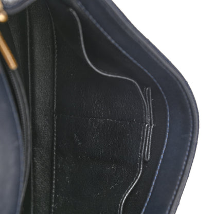 Chanel Caviar Quilted Small CC Filigree Flap Navy Black 11 of 11