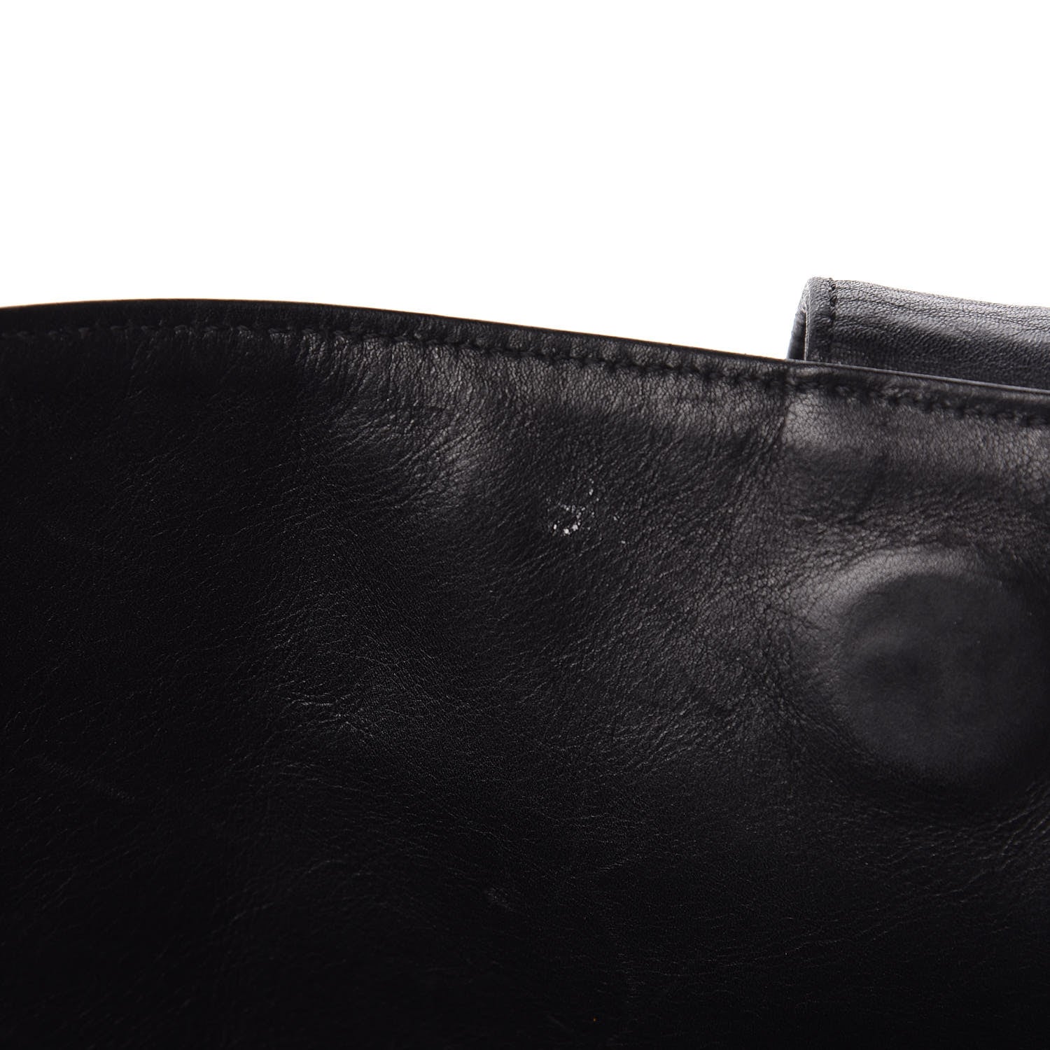 Chanel Lambskin CC Tote Black 10 of 17