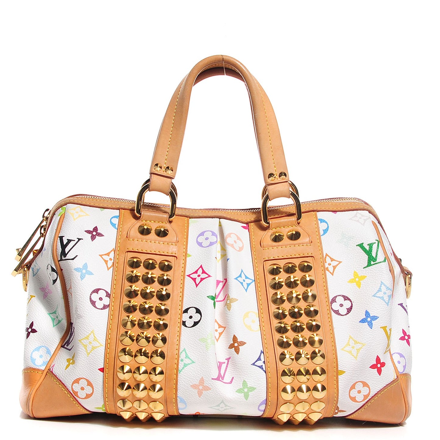 Monogram Multicolor Courtney MM White