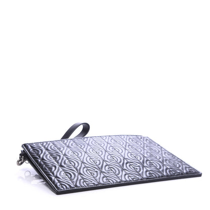 Gucci Calfskin G Rhombus Quilted Documents Holder Black 4 of 7
