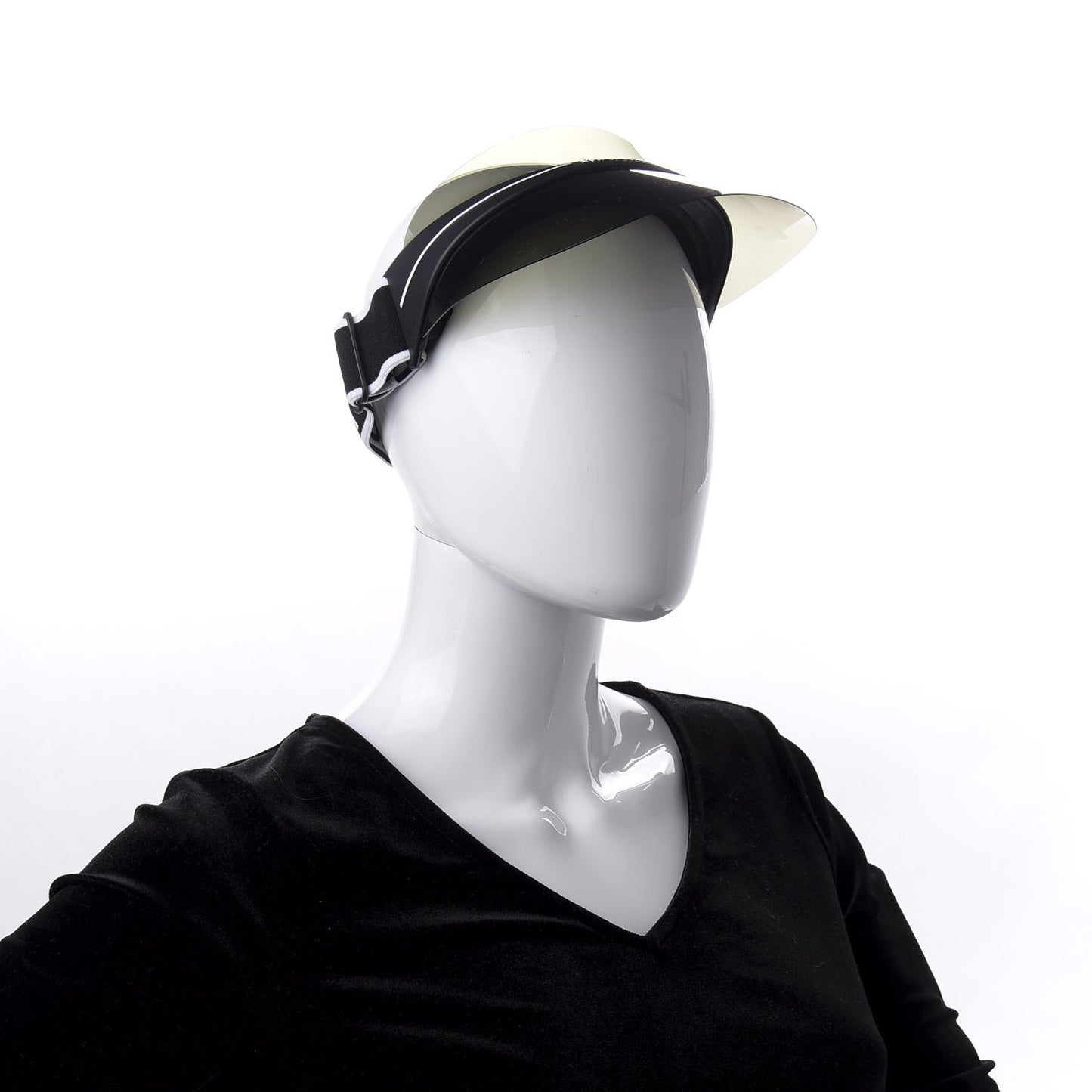 Mirrored DiorClub1 Sun Visor Black