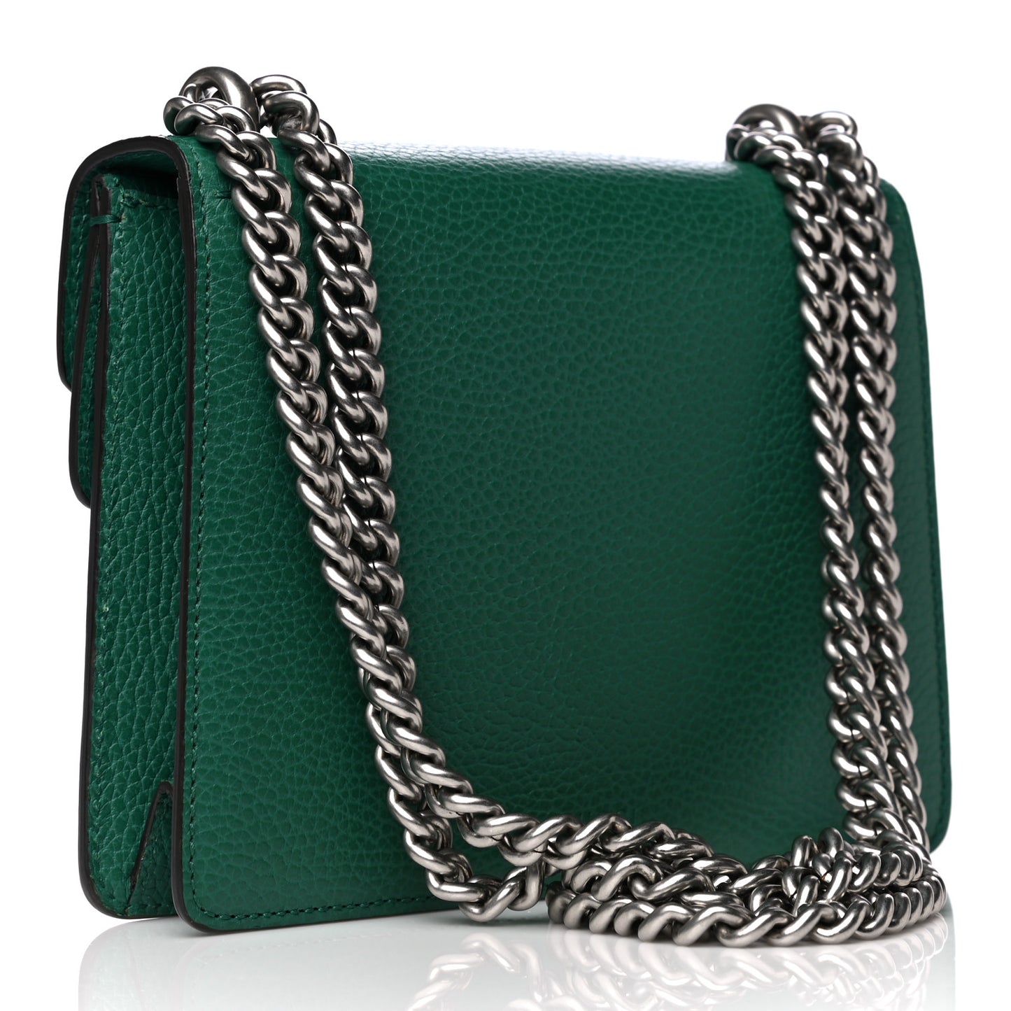 Calfskin Mini Dionysus Shoulder Bag Emerald
