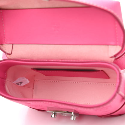 MCM Calfskin Ottomar Monogram Soft Berlin Belt Bag Pink 5 of 10