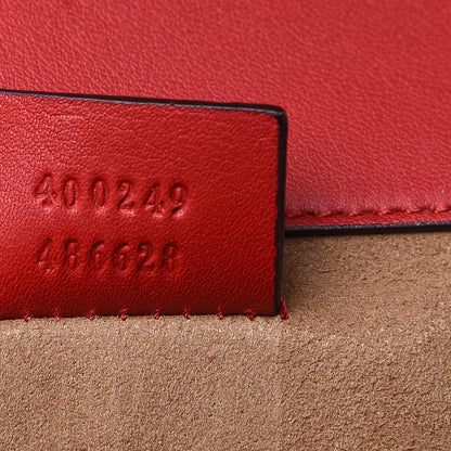 Gucci GG Supreme Monogram Arabesque Small Dionysus Shoulder Bag Hibiscus Red 6 of 14