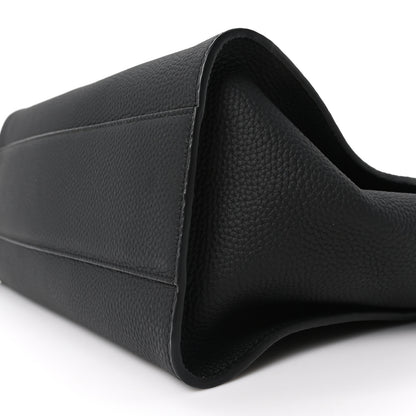 The Row Matte Grained Calfskin Marlo 14 Black 9 of 9