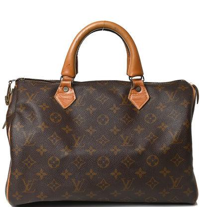 Louis Vuitton Monogram French Company Speedy 30 6 of 17
