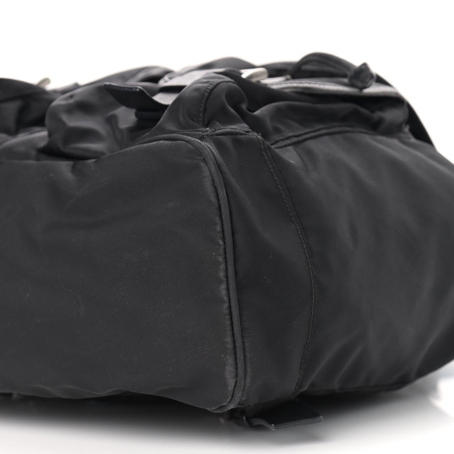 Nylon Vela Medium Backpack Black