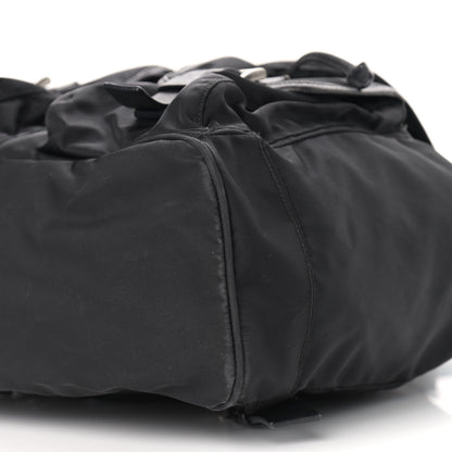 Prada Nylon Vela Medium Backpack Black 10 of 11