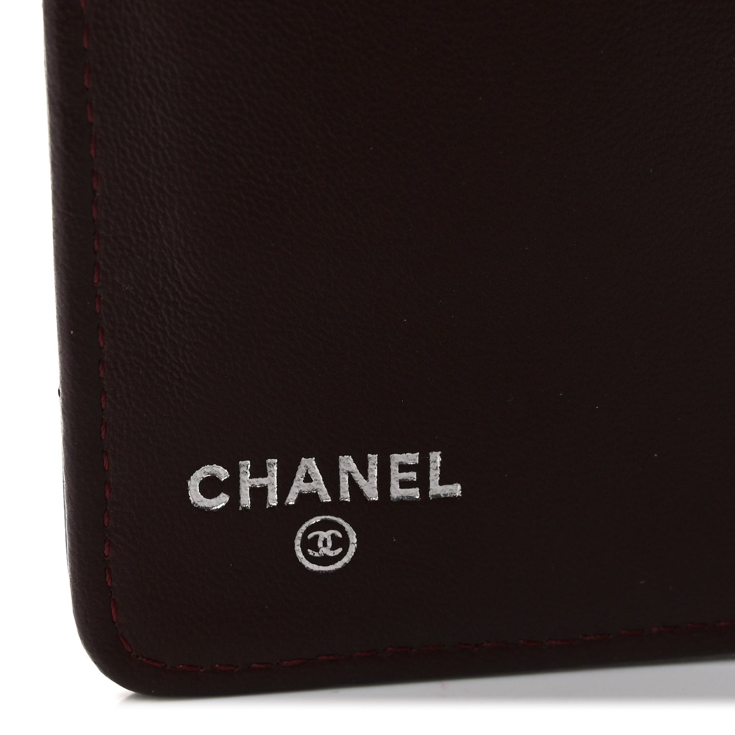 Lambskin Quilted Yen Wallet Black