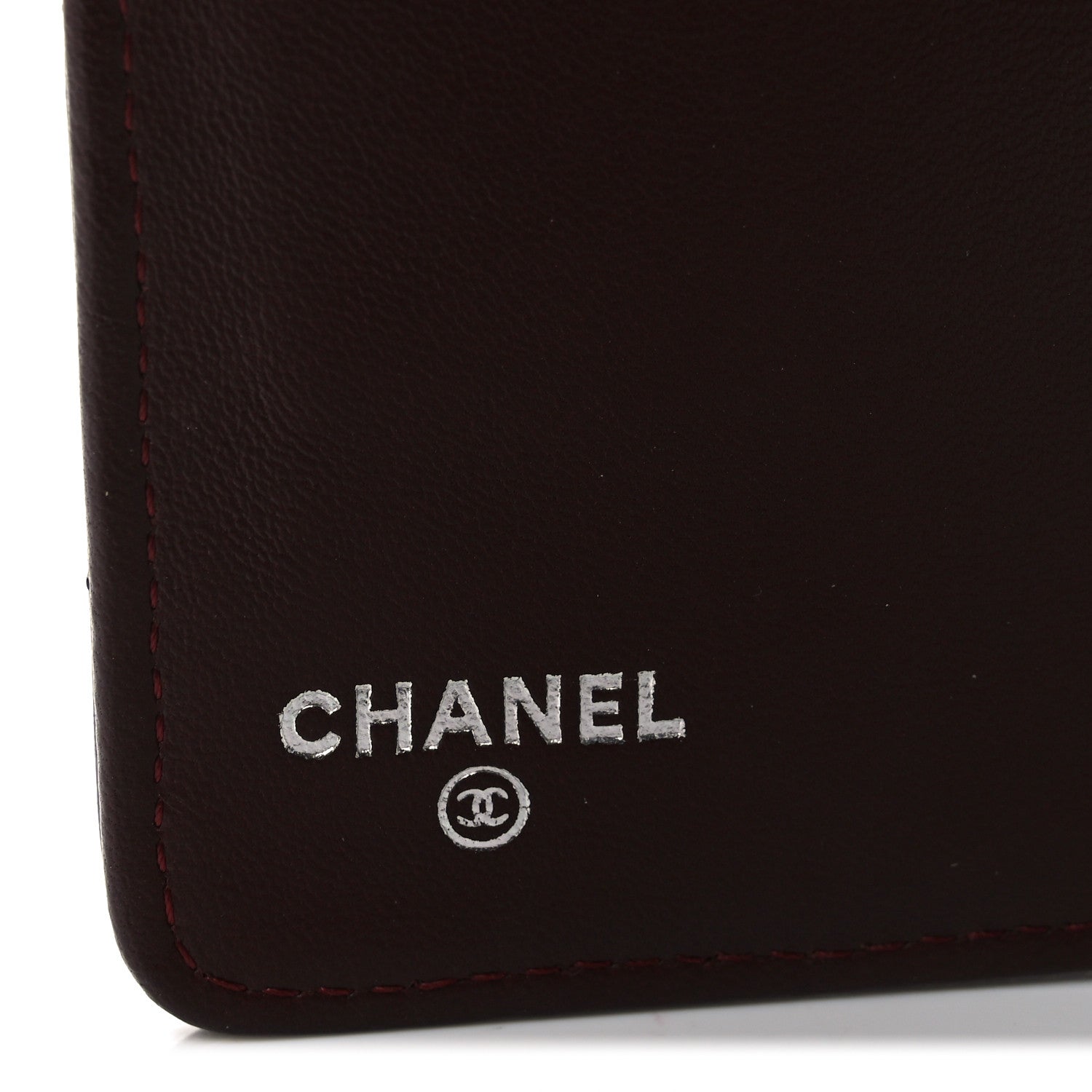 Chanel Lambskin Quilted Yen Wallet Black 6 of 8