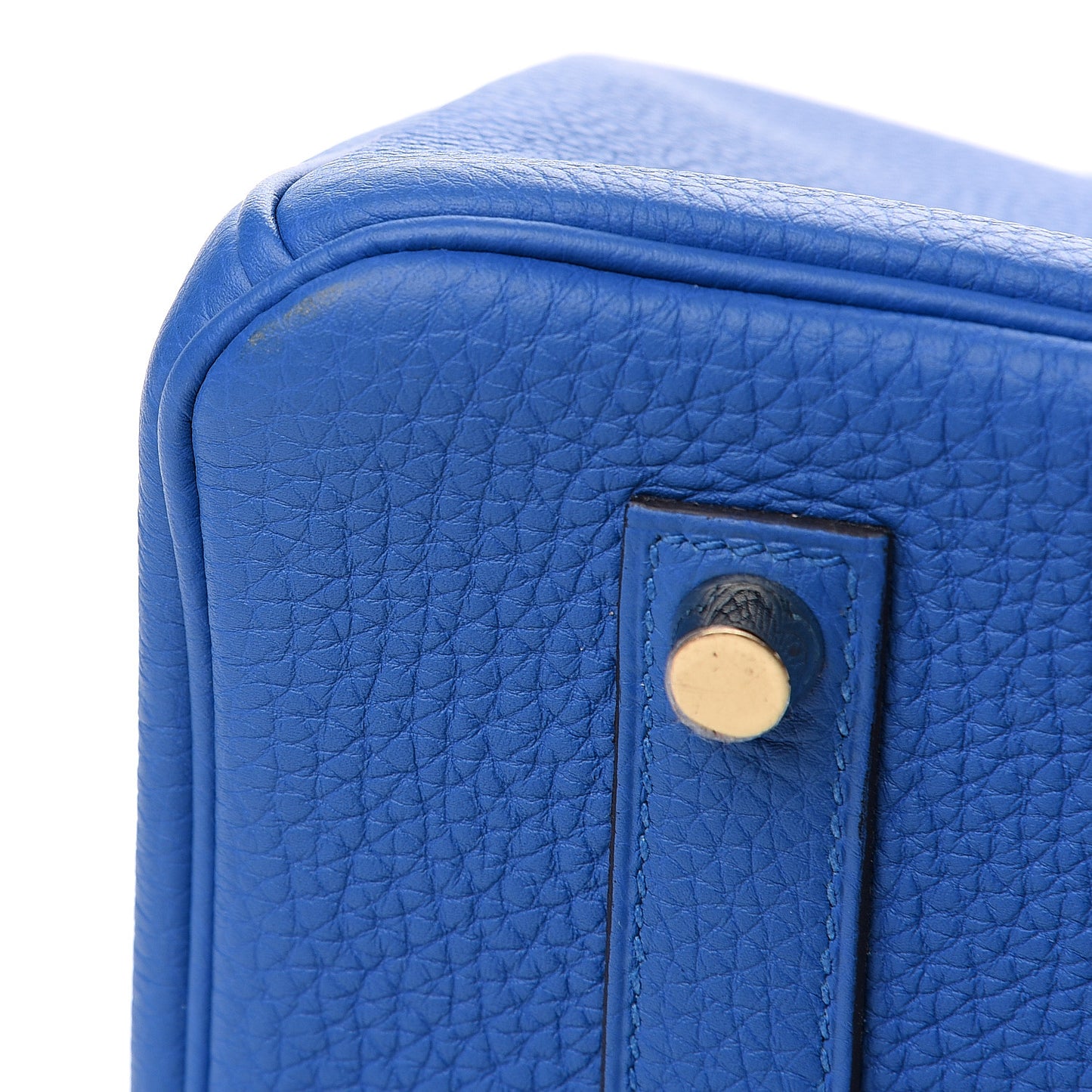 Togo Birkin 35 Bleu Zellige