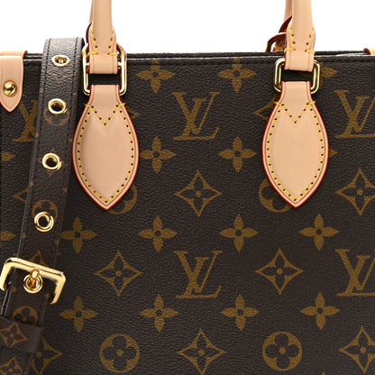 Louis Vuitton Monogram Sac Plat BB 7 of 9