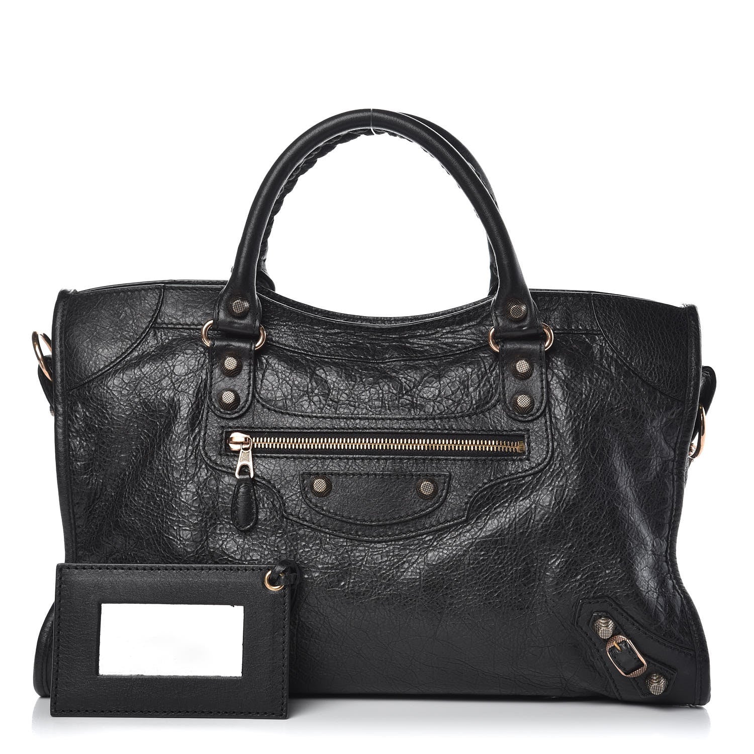 Balenciaga Agneau Giant 12 Rose Gold Hardware City Black 1 of 11