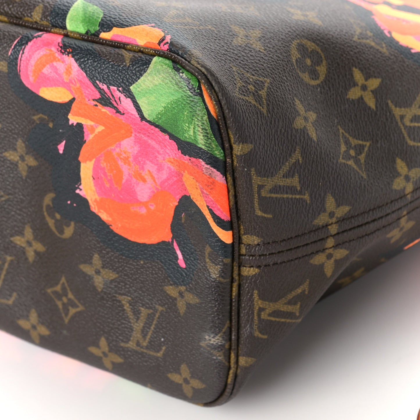 Monogram Roses Neverfull MM