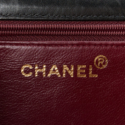 Chanel Lambskin Quilted Small Single Flap Black 6 of 13