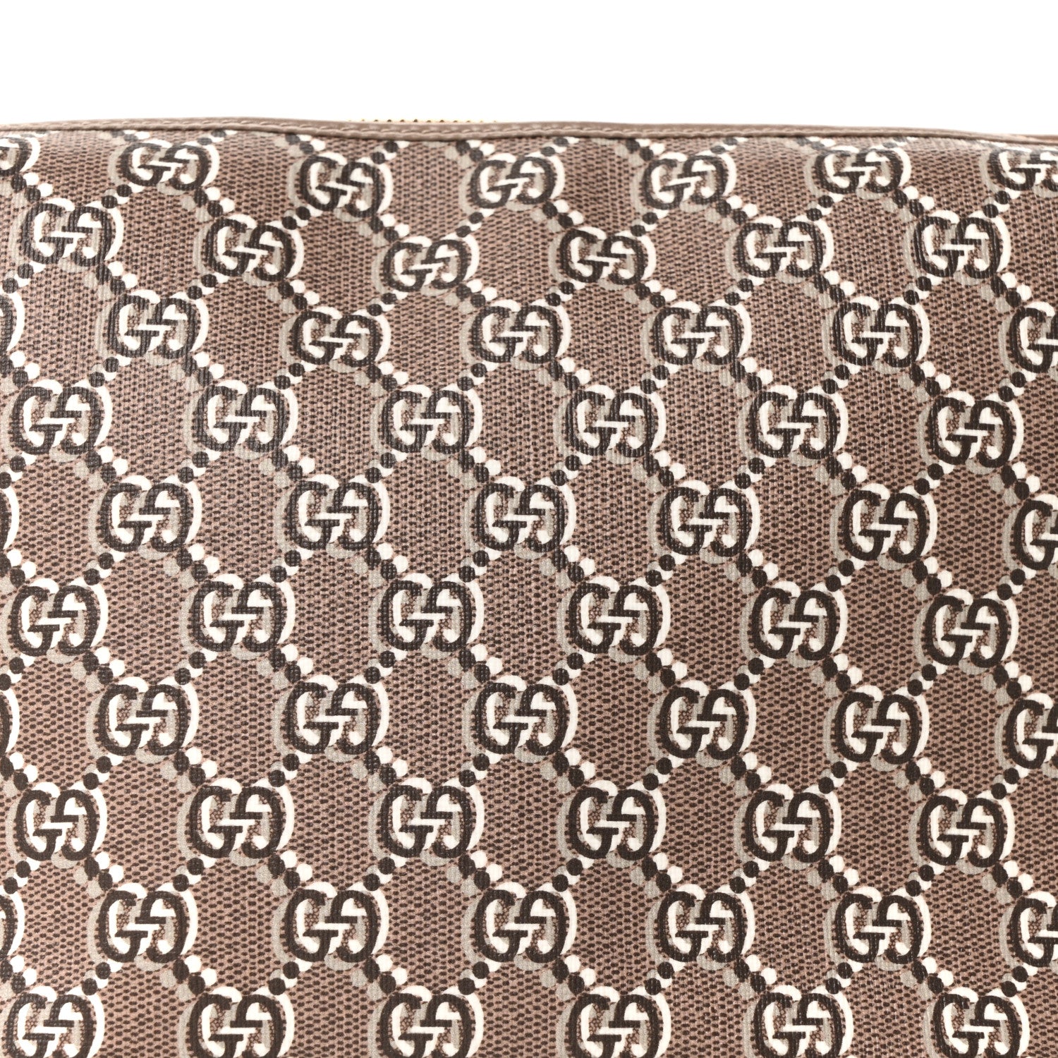 Gucci GG Shadow Monogram Super Mini Ophidia Shoulder Bag Taupe 8 of 10