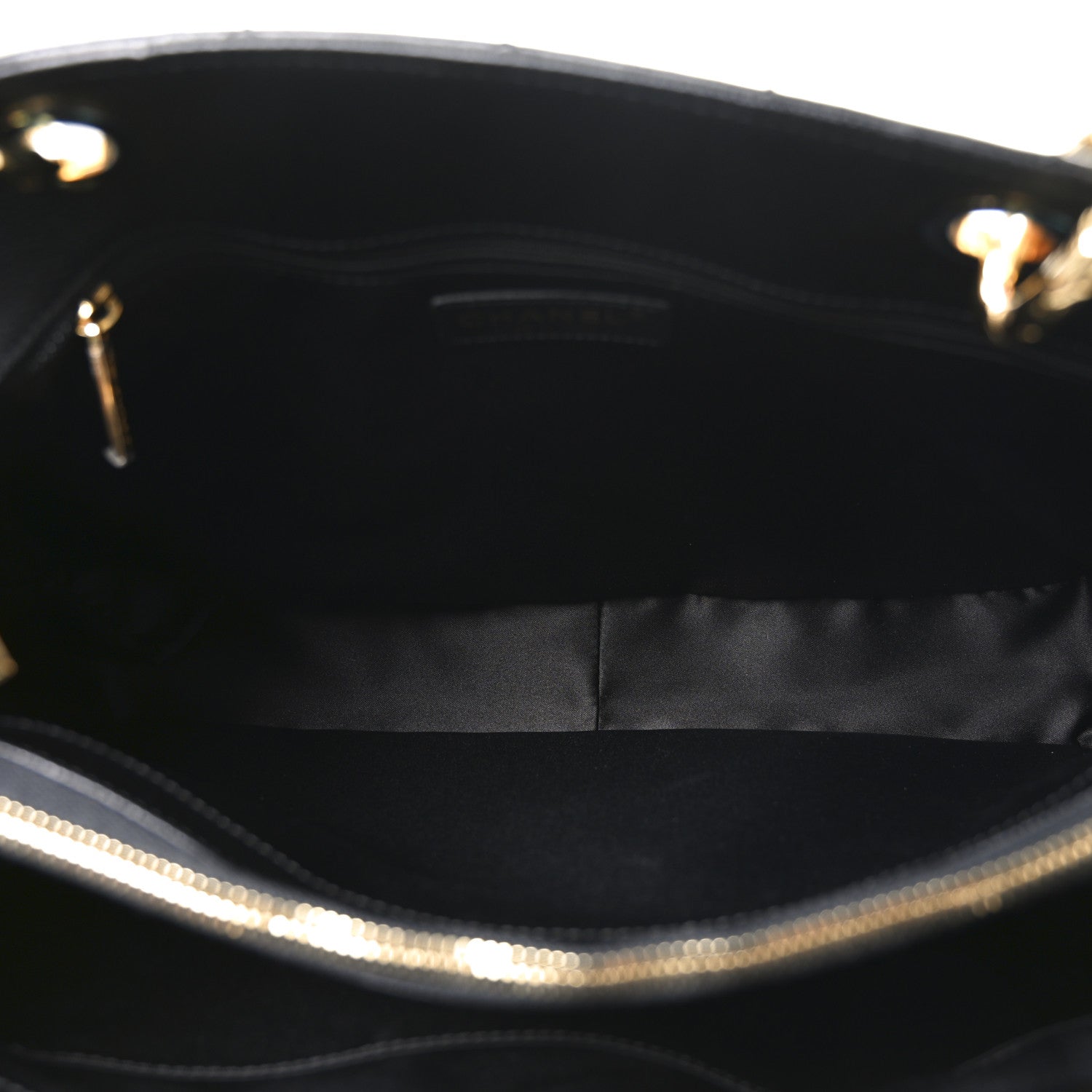 Chanel Caviar Quilted Grand Shopping Tote GST Black 5 of 11
