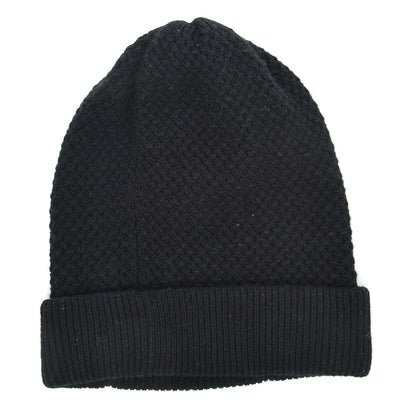 Chanel Cashmere CC Beanie Hat Black 3 of 5