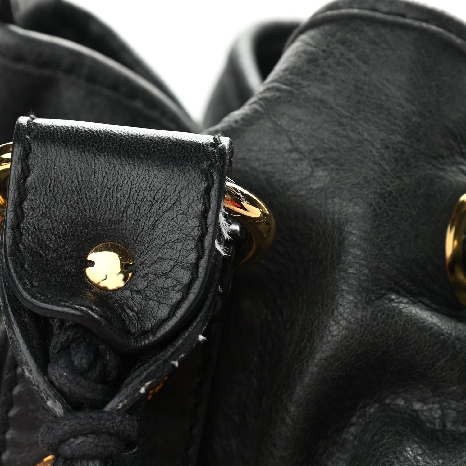 Balenciaga Agneau Giant 21 Gold Hardware Pompon Black 11 of 15