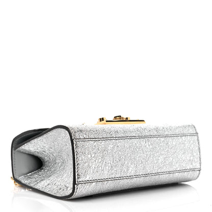 Gucci Galassia Small Padlock Shoulder Bag Argento 4 of 12