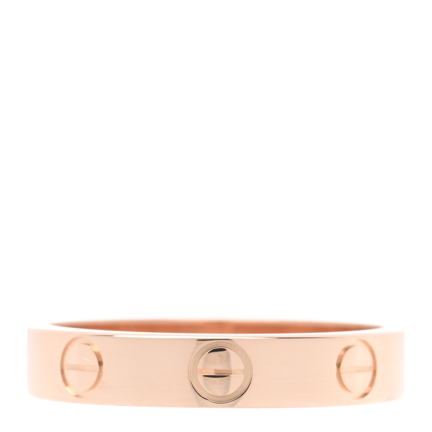 Cartier 18K Pink Gold 3.5mm LOVE Wedding Band Ring 52 6 3 of 4