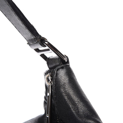 Burberry Lambskin Maggie Soft Knot Hobo Black 12 of 12