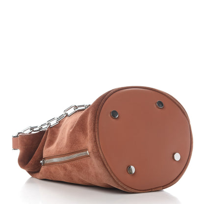 Alexander Wang Suede Attica Chain Dry Sack Bucket Bag Terracotta 3 of 7