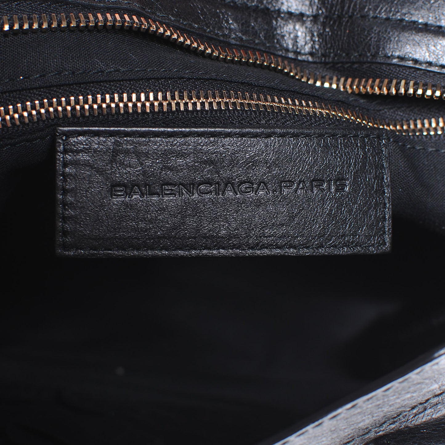 Agneau Giant 12 Rose Gold Hardware City Black