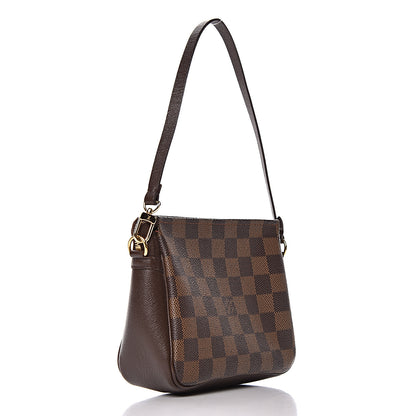 Louis Vuitton Damier Ebene Trousse Make Up Bag Pochette 3 of 11