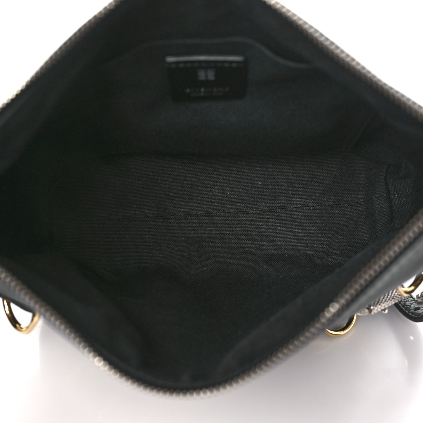 Calfskin Small Voyou Bag Black