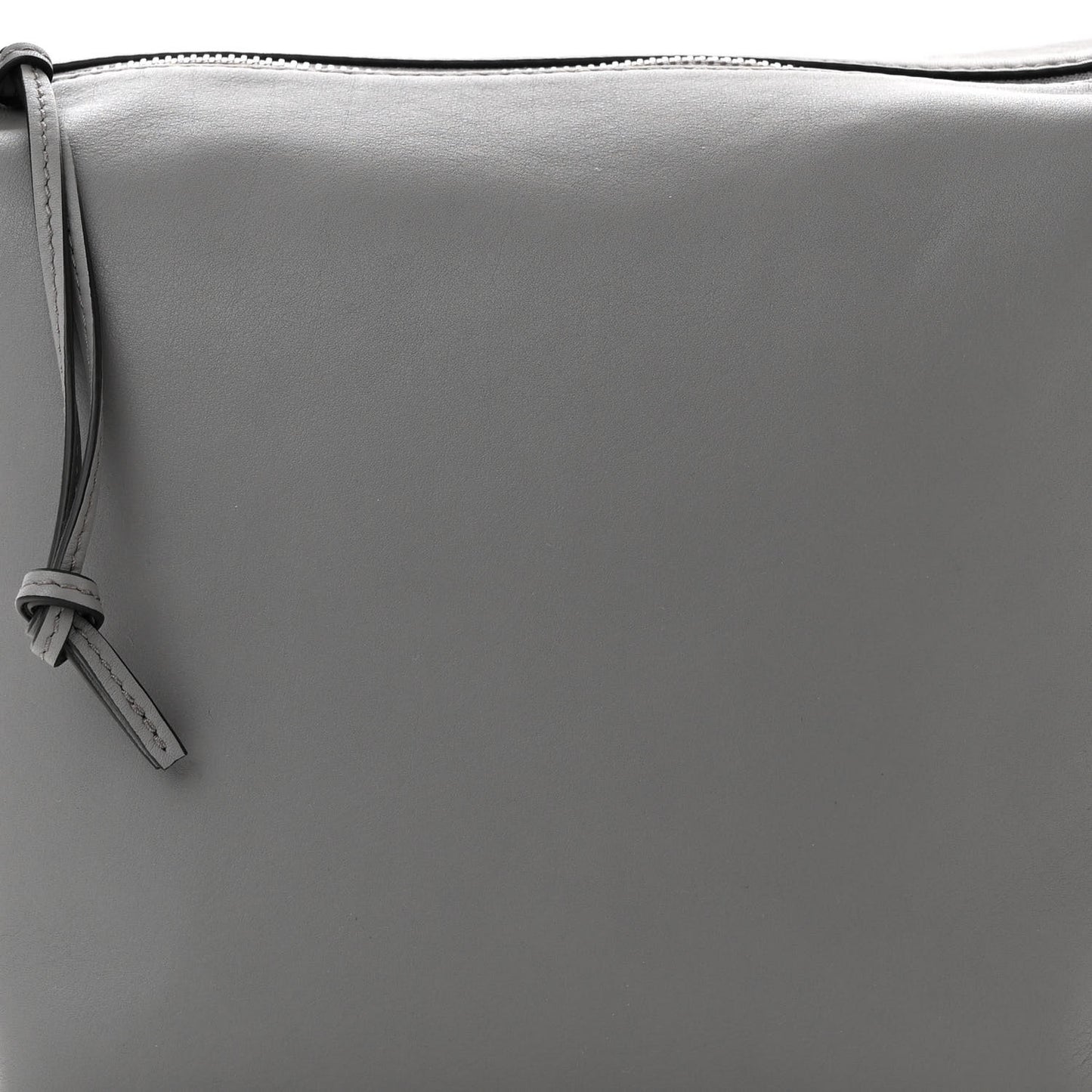 Supple Smooth Calfskin Jacquard Small Cubi Crossbody Bag Asphalt Grey