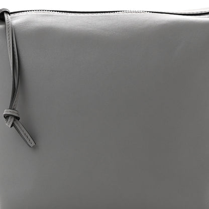 Loewe Supple Smooth Calfskin Jacquard Small Cubi Crossbody Bag Asphalt Grey 8 of 10