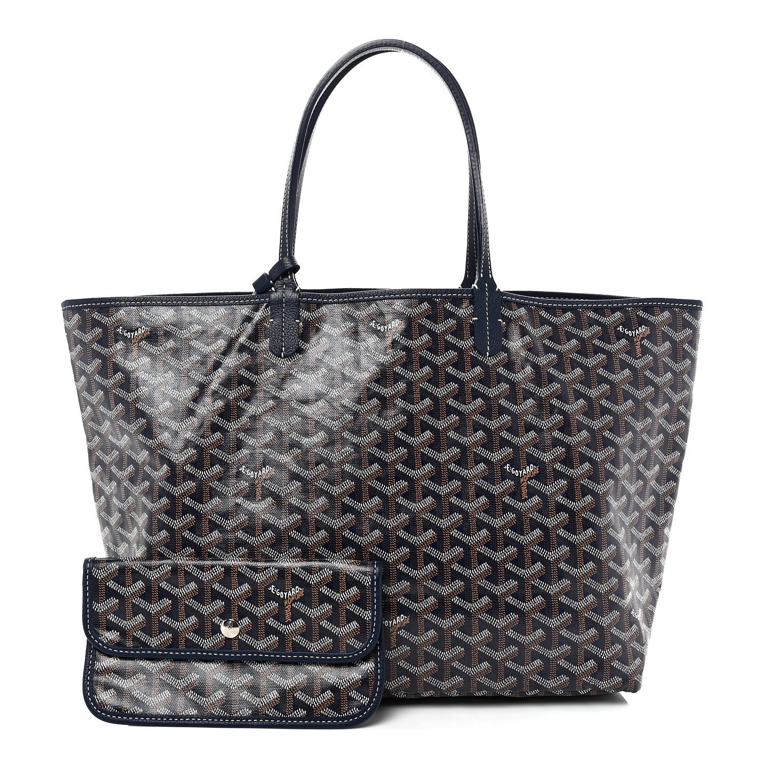 Goyard Goyardine Saint Louis PM Navy 3 of 11