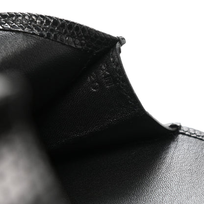 Hermes Satin Lizard Jige Elan 29 Black 7 of 7