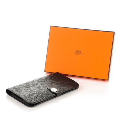 Hermes Togo Dogon Duo Wallet Black 4 of 7