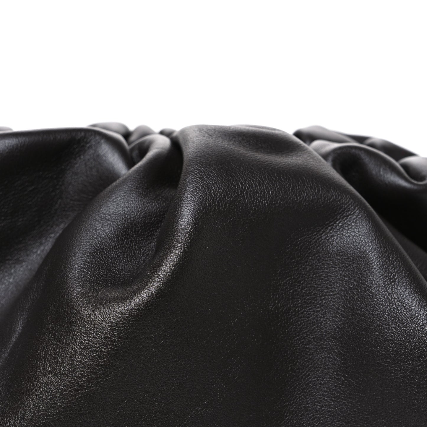 Smooth Butter Calf The Pouch Oversized Clutch Fondant