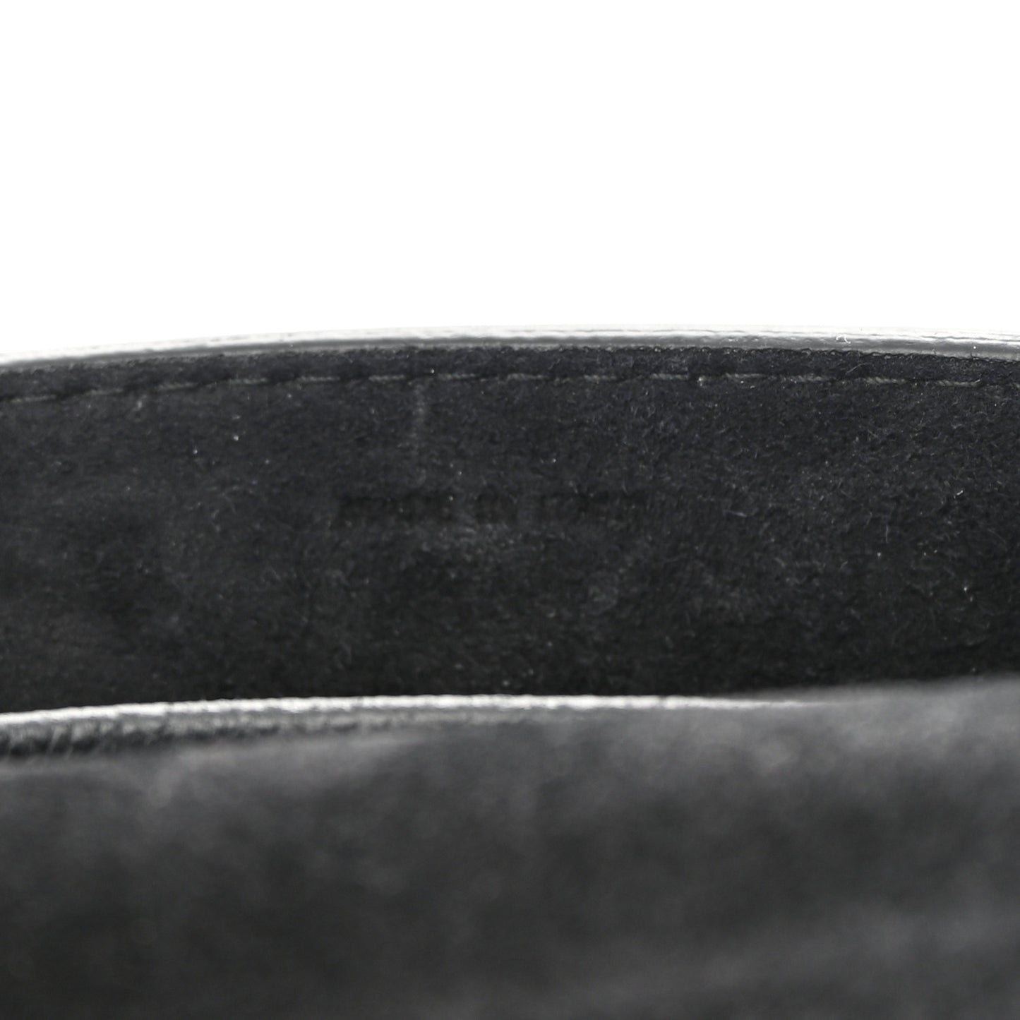 Grained Calfskin Mini J'Adior Chain Flap Bag Black