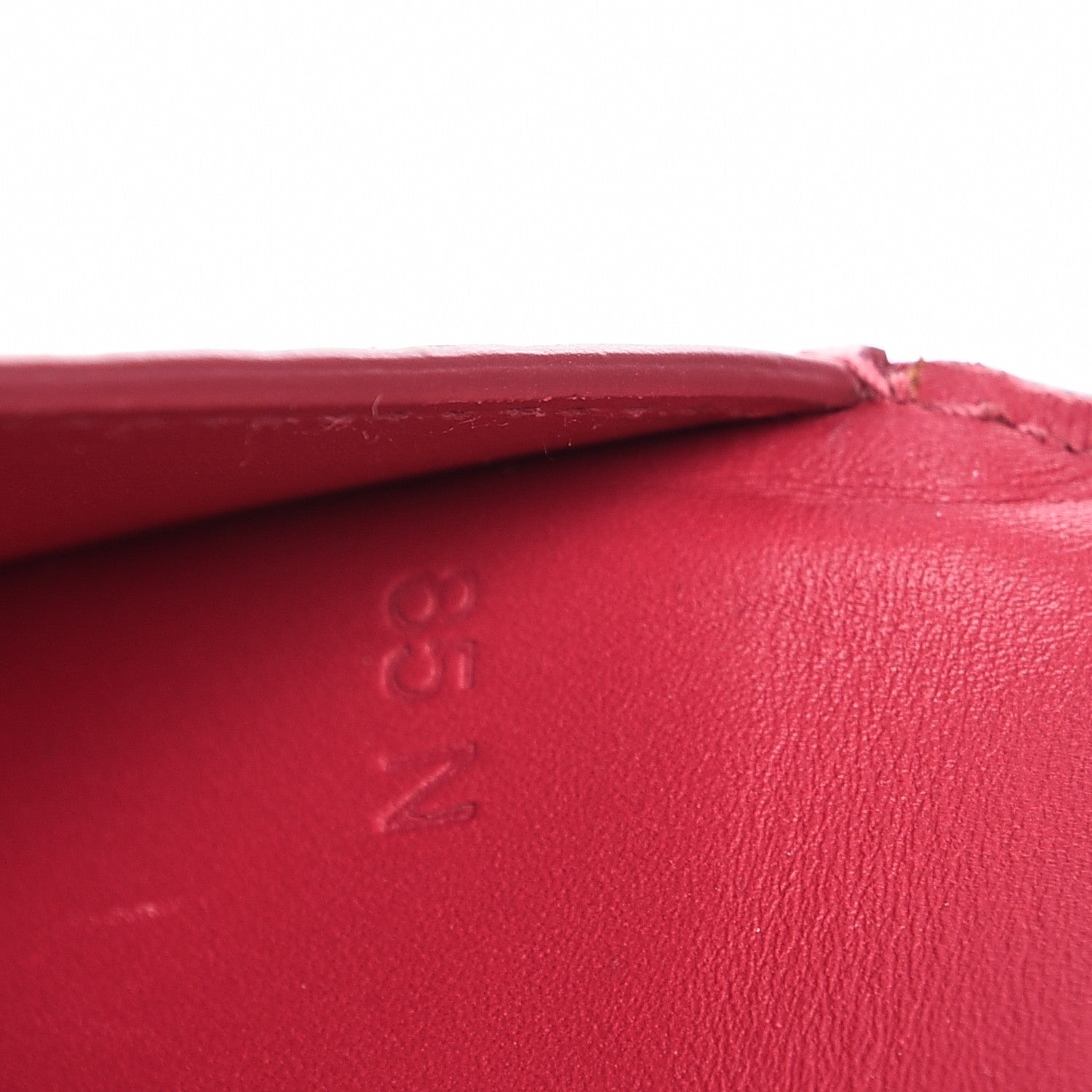 Prada Vitello Move Envelope Wallet Peonia 7 of 8