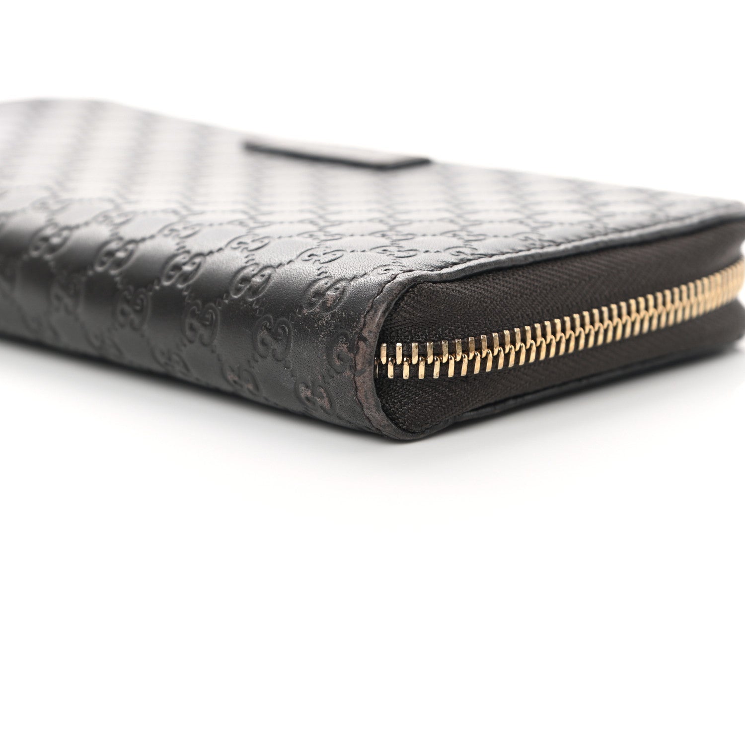 Gucci Microguccissima Zip Around Wallet Black 10 of 11