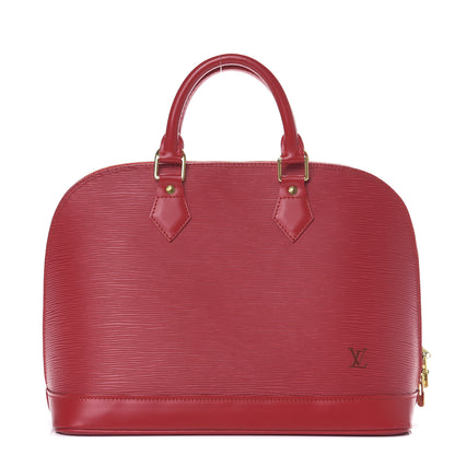 Louis Vuitton Epi Alma PM Rouge 1 of 8